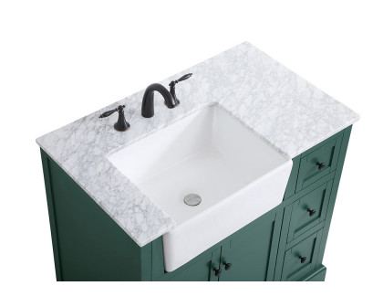 Elegant Bathroom Vanity - Green (VF60236GN)