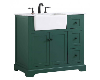 Elegant Bathroom Vanity - Green (VF60236GN)