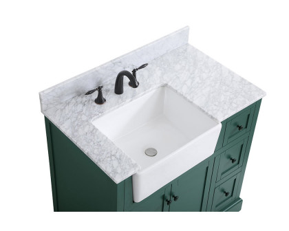 Elegant Bathroom Vanity - Green (VF60236GN-BS)