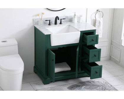 Elegant Bathroom Vanity - Green (VF60236GN-BS)