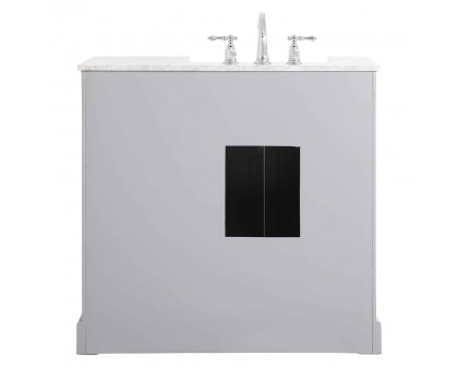 Elegant Bathroom Vanity - Gray (VF60236GR-BS)