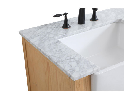 Elegant Bathroom Vanity - Natural Wood (VF60236NW)