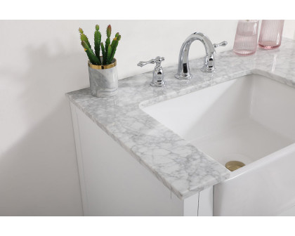 Elegant Bathroom Vanity - White (VF60236WH)