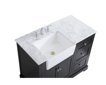 Elegant Bathroom Vanity - Black (VF60242BK)