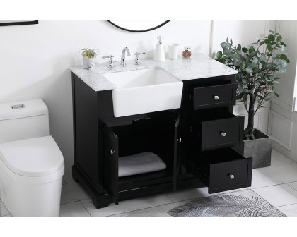 Elegant Bathroom Vanity - Black (VF60242BK)