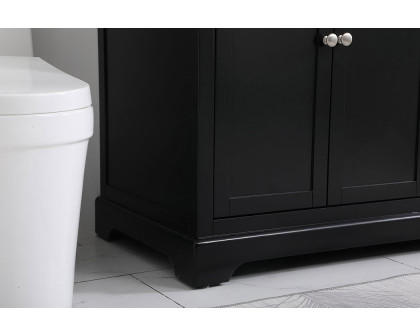 Elegant Bathroom Vanity - Black (VF60242BK)