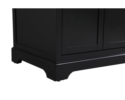 Elegant Bathroom Vanity - Black (VF60242BK-BS)