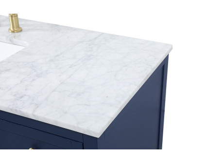 Elegant Bathroom Vanity - Blue (VF60242BL)