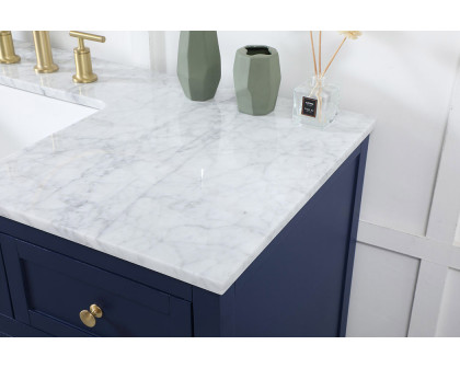 Elegant Bathroom Vanity - Blue (VF60242BL)