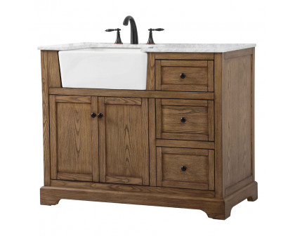 Elegant Bathroom Vanity - Driftwood (VF60242DW)