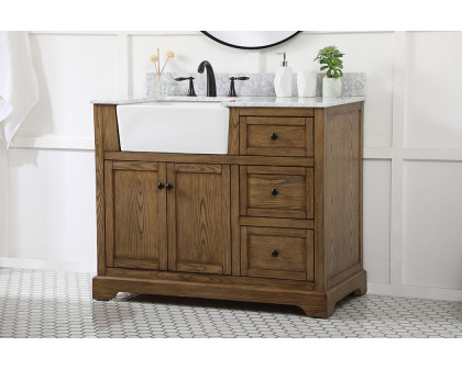 Elegant Bathroom Vanity - Driftwood (VF60242DW-BS)