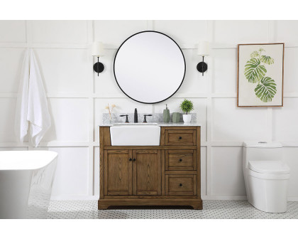 Elegant Bathroom Vanity - Driftwood (VF60242DW-BS)