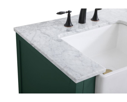 Elegant Bathroom Vanity - Green (VF60242GN)