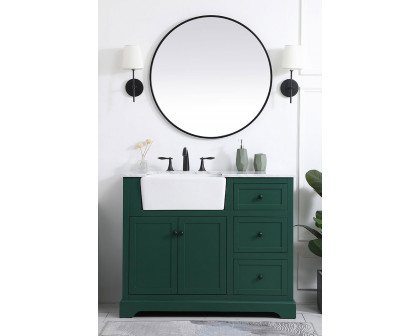 Elegant Bathroom Vanity - Green (VF60242GN)