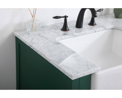 Elegant Bathroom Vanity - Green (VF60242GN)