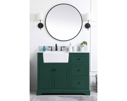 Elegant Bathroom Vanity - Green (VF60242GN-BS)