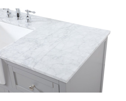 Elegant Bathroom Vanity - Gray (VF60242GR)