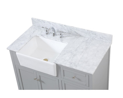 Elegant Bathroom Vanity - Gray (VF60242GR-BS)