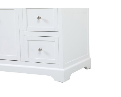 Elegant Bathroom Vanity - White (VF60242WH-BS)