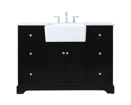 Elegant Bathroom Vanity - Black (VF60248BK)