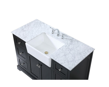 Elegant Bathroom Vanity - Black (VF60248BK)