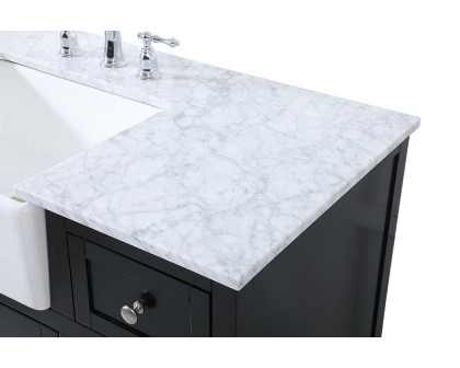 Elegant Bathroom Vanity - Black (VF60248BK)