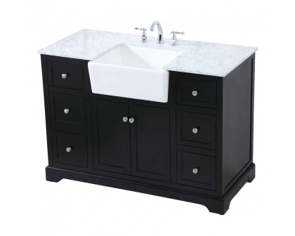 Elegant Bathroom Vanity - Black (VF60248BK)