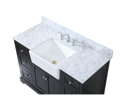 Elegant Bathroom Vanity - Black (VF60248BK-BS)