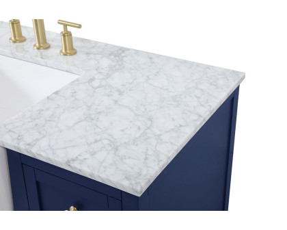 Elegant Bathroom Vanity - Blue (VF60248BL)