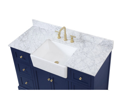 Elegant Bathroom Vanity - Blue (VF60248BL-BS)