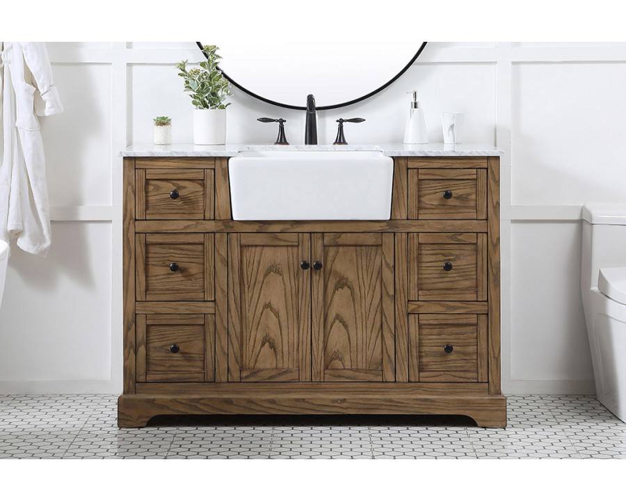 Elegant Bathroom Vanity - Driftwood (VF60248DW)