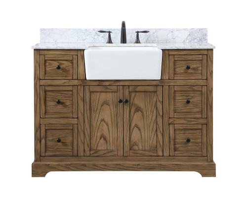 Elegant Bathroom Vanity - Driftwood (VF60248DW-BS)