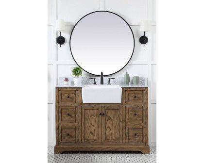 Elegant Bathroom Vanity - Driftwood (VF60248DW-BS)