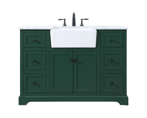 Elegant Bathroom Vanity - Green (VF60248GN)