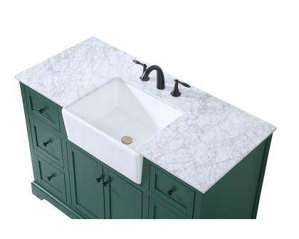 Elegant Bathroom Vanity - Green (VF60248GN)