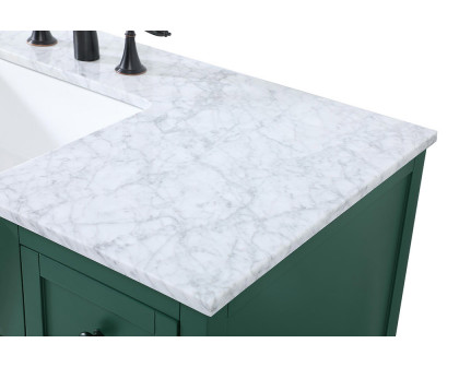 Elegant Bathroom Vanity - Green (VF60248GN)