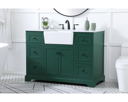 Elegant Bathroom Vanity - Green (VF60248GN)