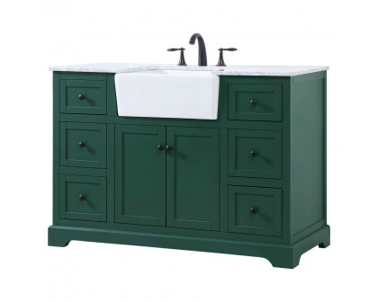 Elegant Bathroom Vanity - Green (VF60248GN)