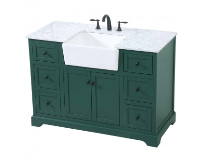 Elegant Bathroom Vanity - Green (VF60248GN)