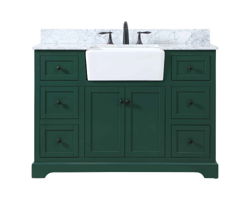 Elegant Bathroom Vanity - Green (VF60248GN-BS)