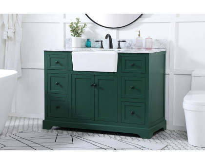 Elegant Bathroom Vanity - Green (VF60248GN-BS)