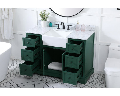 Elegant Bathroom Vanity - Green (VF60248GN-BS)