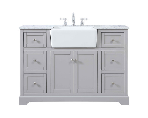 Elegant Bathroom Vanity - Gray (VF60248GR)