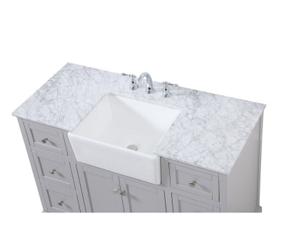 Elegant Bathroom Vanity - Gray (VF60248GR)