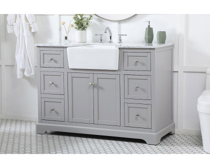 Elegant Bathroom Vanity - Gray (VF60248GR)