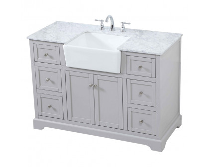 Elegant Bathroom Vanity - Gray (VF60248GR)