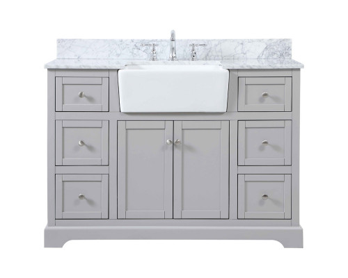 Elegant Bathroom Vanity - Gray (VF60248GR-BS)