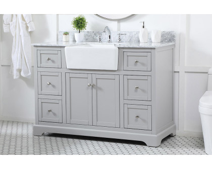 Elegant Bathroom Vanity - Gray (VF60248GR-BS)