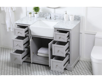 Elegant Bathroom Vanity - Gray (VF60248GR-BS)