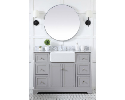 Elegant Bathroom Vanity - Gray (VF60248GR-BS)